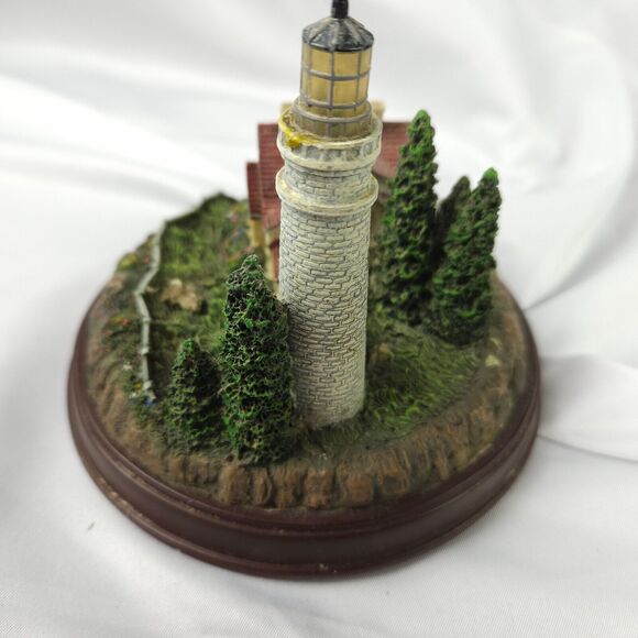 Thomas Kinkade The Light of Peace & Clearing Storms - Lights Don't Work - Picture 9 of 16